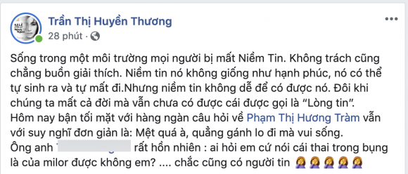 hương tràm, hương tràm nghỉ hát, sao việt